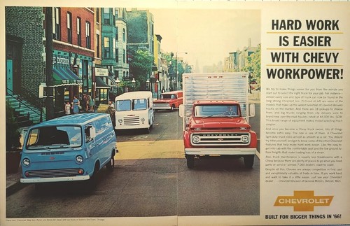 Chevy work trucks - '66,